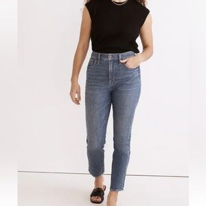 MADEWELL SIZE 31 The Perfect Vintage Jean in Finney Wash $158  ND502